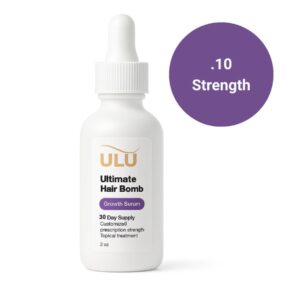 UluRx Prescription Hair Growth Serum Ultimate Hair Bomb .10